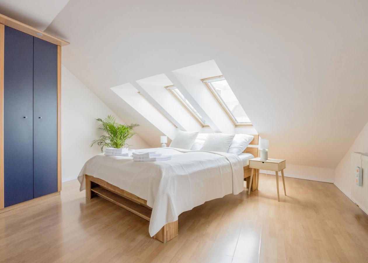Bright And Spacious Penthouse W/ Terrace & Parking ブダペスト エクステリア 写真